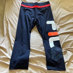 cropped Fila leggings